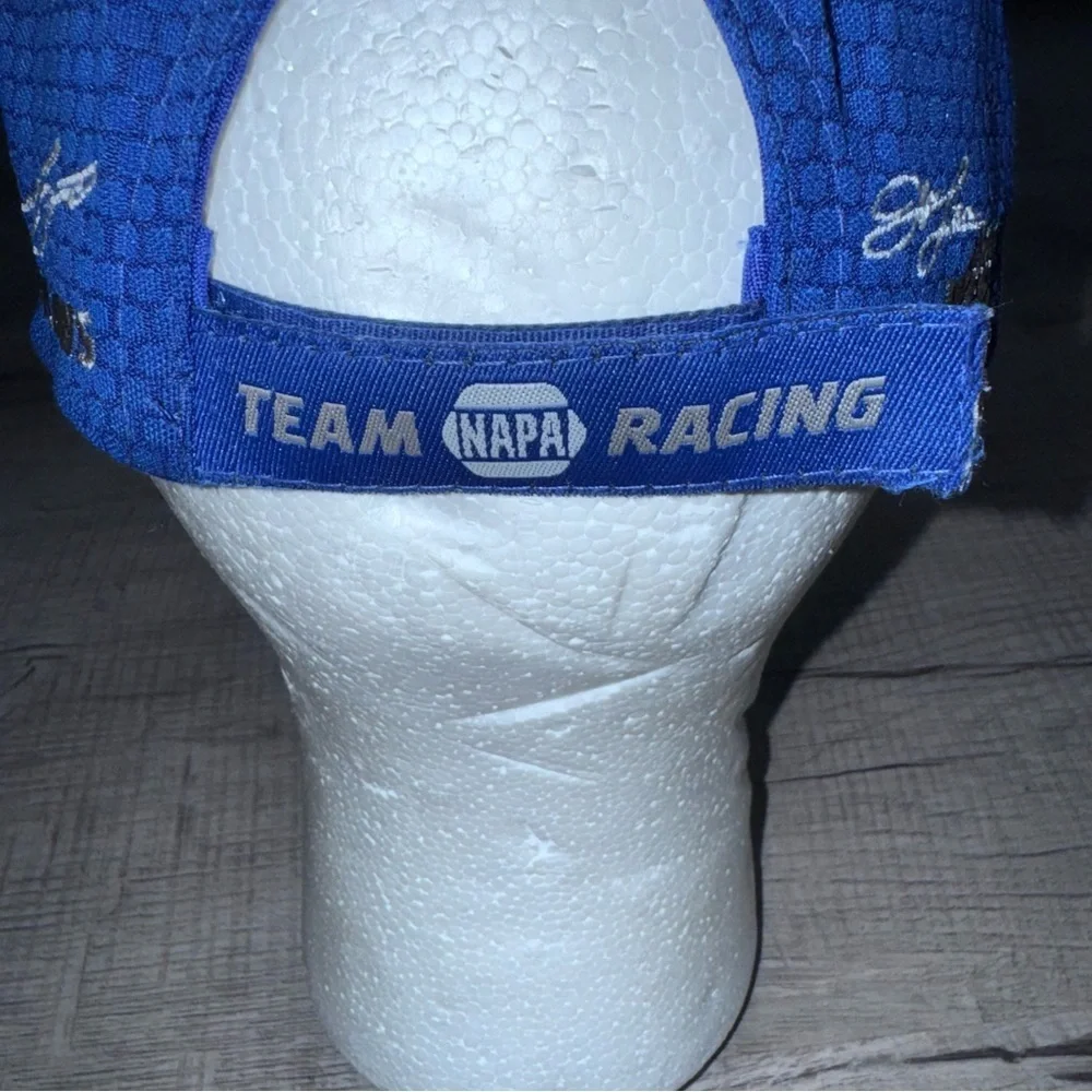 NAPA Racing Team Blue Hat Cap NHRA Arca West NASCAR Outlaws Adjustable Strapback